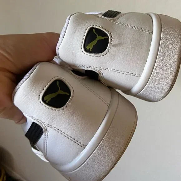 Puma Astro Kick Black White Shoes Synthetic Sneakers Size 10,5 - Picture 10 of 12